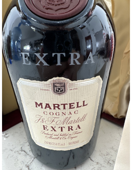 Martell Cognac Martell Cognac J & F Martell Extra 750ml 90 proof 011