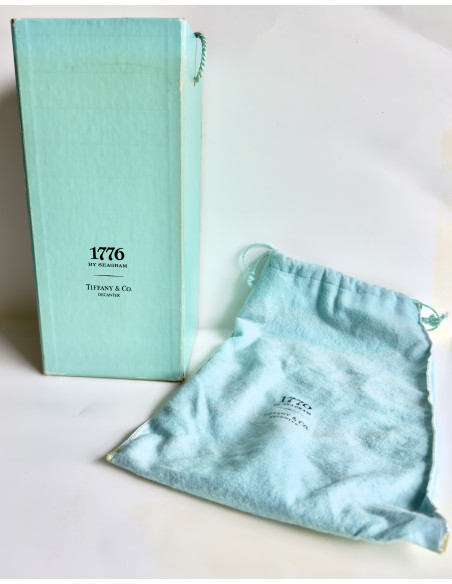 1776 Seagram Tiffany and CO Decanter 1776  Seagram Tiffany and Co Decanter 012