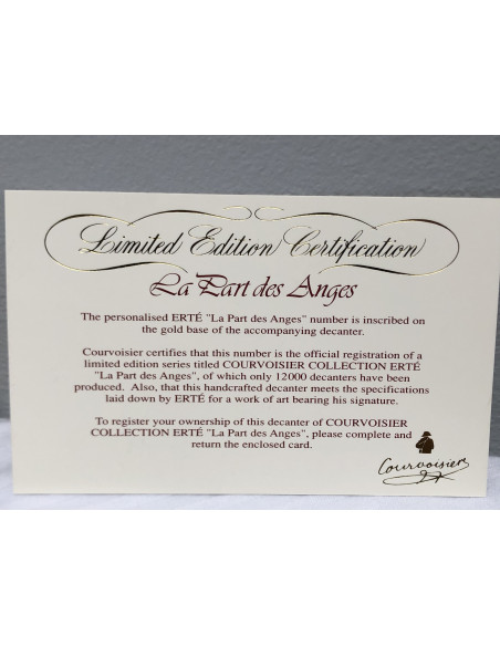 Courvoisier Cognac Collection Erté No. 7 014