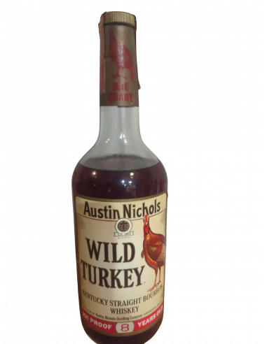 Wild Turkey Austin Nichols Kentucky Straight Bourbon Whiskey 101 Proof 8 Years Old 1980s 01
