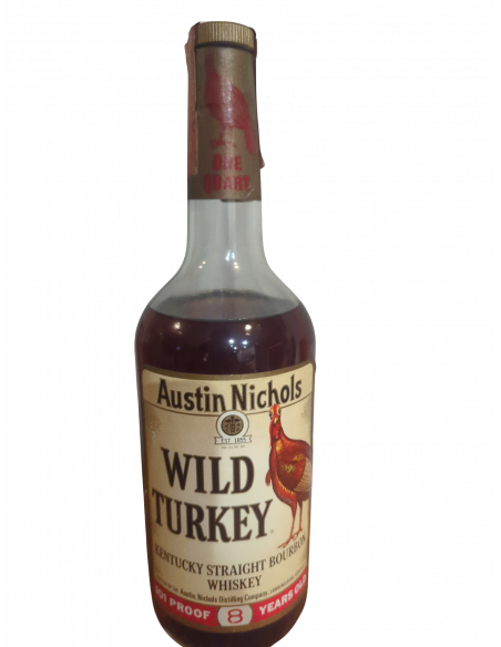 Wild Turkey Austin Nichols Kentucky Straight Bourbon Whiskey 101 Proof 8 Years Old 1980s 06