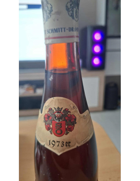 Dr. Ohnacker Weingut Schmitt Dr. Ohnacker Guntersblumer Kreuzkapelle Beerenauslese 1975 08