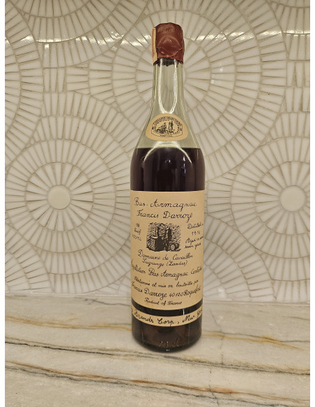 Francis Darroze 1914 Vintage Bas Armagnac (Regency NYC Import) 011
