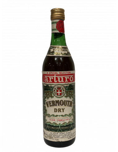 Arturo Vermouth Dry Mid-Century, Astor Wines Exclusive 1960s–70s 01