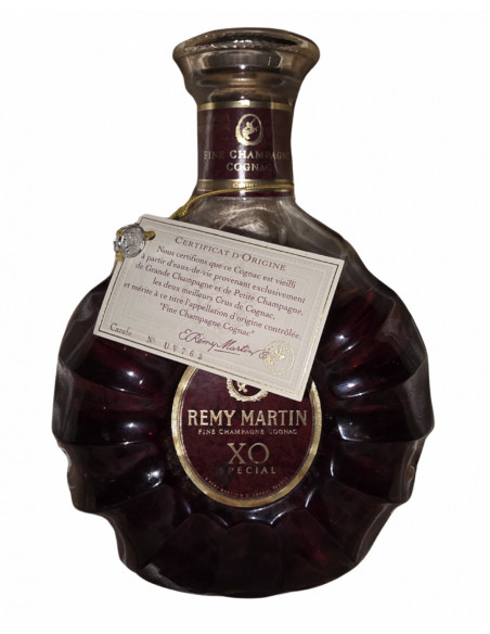 Remy Martin XO Special Fine Champagne Cognac 1990s with Box & Glasses 08