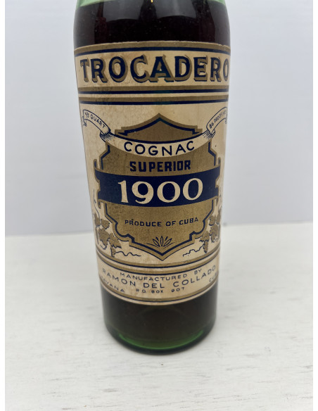 Trocadero Trocadero Superior 1900 Cognac, Produce of Cuba (Pre-Embargo) 013