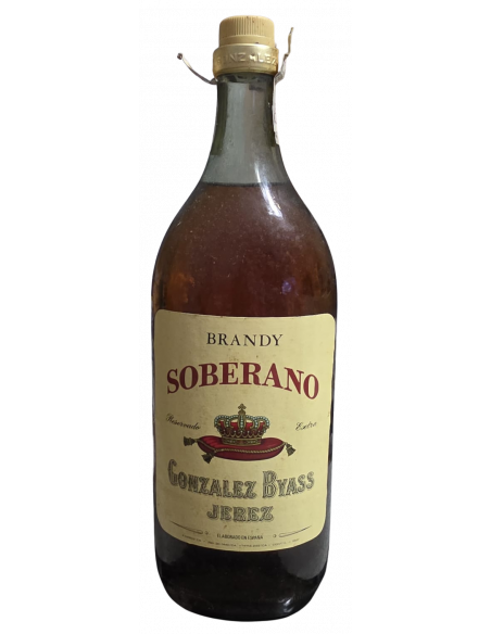 González Byass Gonzalez Byass Soberano Reservado Extra Brandy 1L 1990s 06