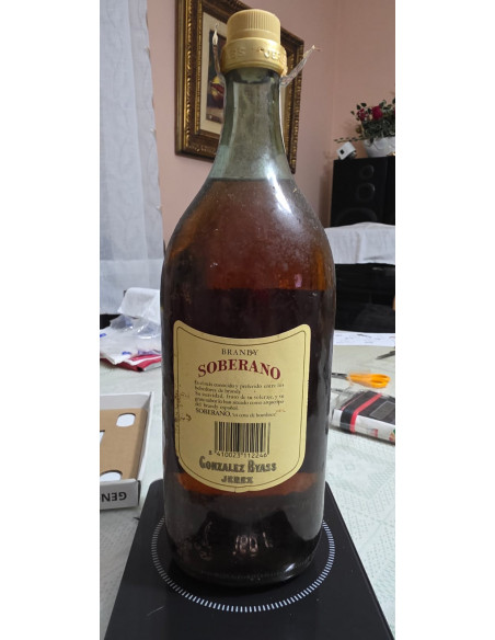 González Byass Gonzalez Byass Soberano Reservado Extra Brandy 1L 1990s 07