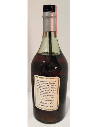 Martell Cordon Bleu Cognac 4/5 Quart 1960s | cabinet7 Martell Cordon Bleu Cognac 4/5 Quart 1960s | cabinet7