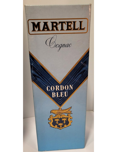Martell Cordon Bleu Cognac 4/5 Quart 1960s 014
