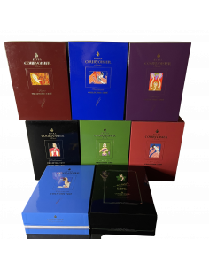 Courvoisier Erté Collection Extra Cognac Full Set of 8 Bottles 01