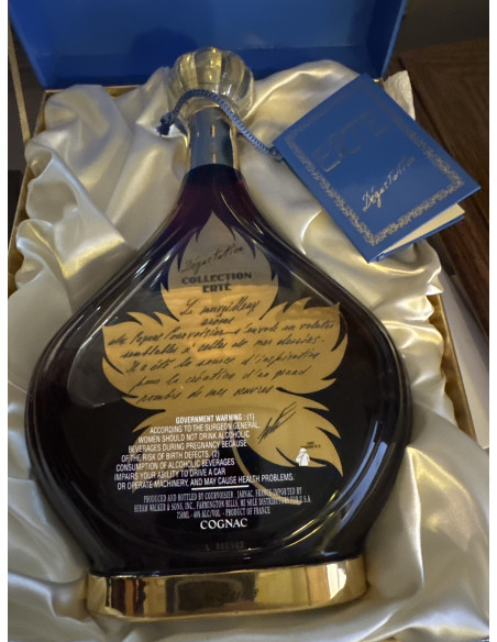 Courvoisier Erté Collection Extra Cognac Full Set of 8 Bottles 08