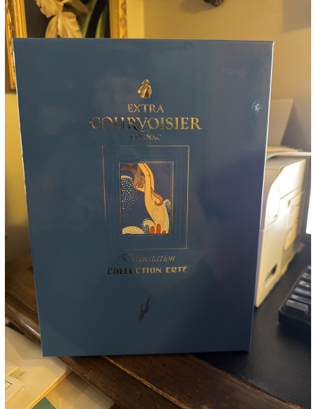 Courvoisier Erté Collection Extra Cognac Full Set of 8 Bottles 012