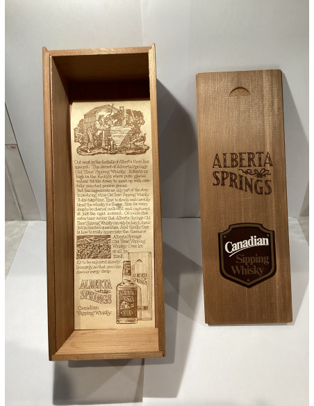 Alberta Springs 10 Year Old Old Time Sipping Whisky 1979 016