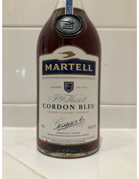 Martell Cordon Bleu Grand Classic Cognac 750ml 1990s 014