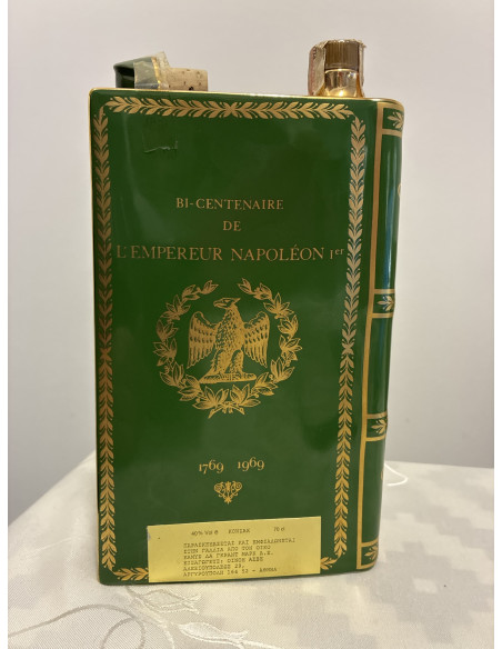 Camus Cognac Vissaltis Koniak Bi-Centenaire Napoleon 1er Book Decanter 1969 (1988 Greek Bottling) 010