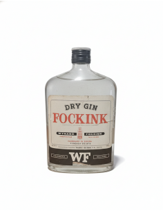 Fockink Dry Gin Tarragona Spanish Bottling 75cl 1970s 01