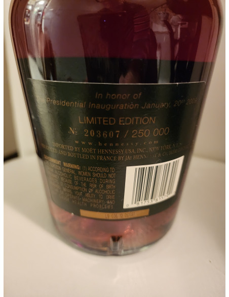 Hennessy VS Cognac 44th President Limited Edition 2009 010