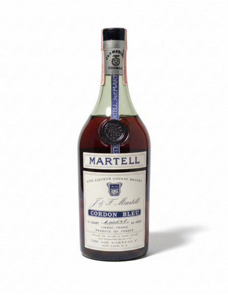 Martell Cordon Bleu Cognac 4/5 Quart 1960s 08
