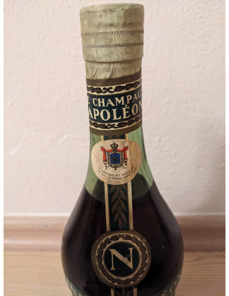 Exshaw Fine Champagne Napoleon Cognac Réserve D'Austerlitz 1970s 010