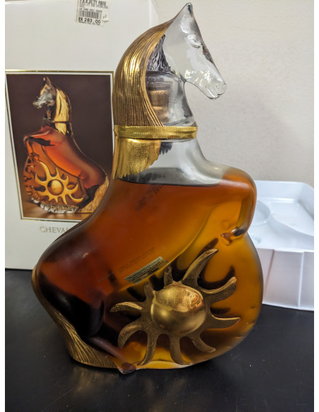Rouyer Guillet Cheval Soleil Cognac Horse Decanter 70cl 010