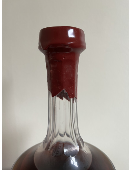 Hardy Cognac Perfection Daum Crystal Decanter 1980s 012