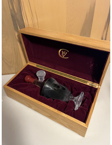 Hardy Cognac Perfection Daum Crystal Decanter 1980s 015