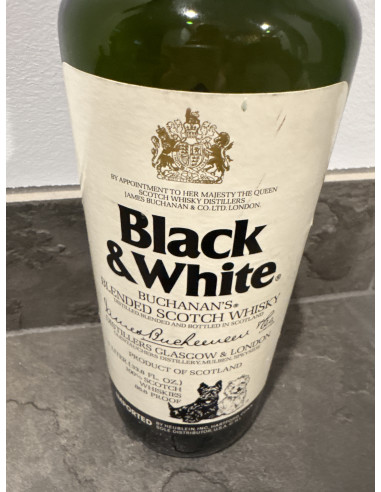 Buchanan's Buchanan's Black & White Blended Scotch Whisky 1L 1970s
