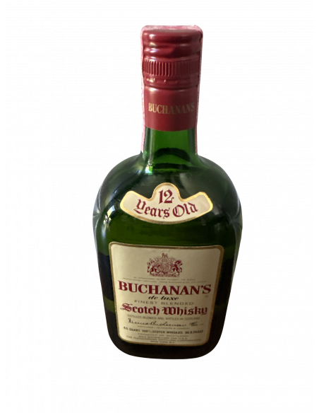 Buchanan’s  Buchanan's De Luxe 12 Year Old Blended Scotch Whisky 1970s 08