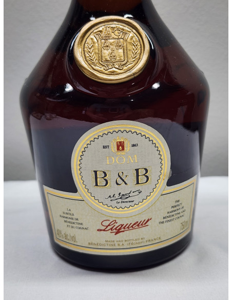 DOM B&B Liqueur Bénédictine & Cognac 750ml 1995 014