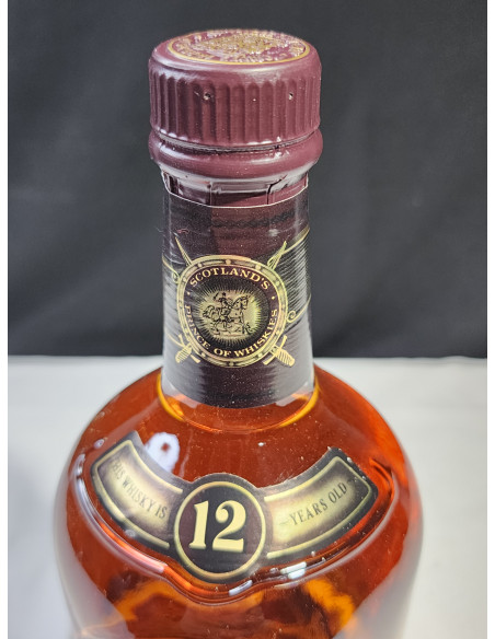 Chivas Regal 12 Year Old Blended Scotch Whisky 1990s 012