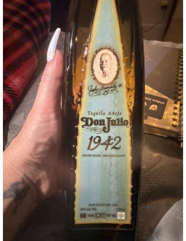 Don Julio 1942 Añejo Tequila 60th Anniversary Blue Label Limited Ed