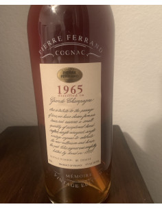 Pierre Ferrand Cognac 1965 Memoire Vintage Edition 02