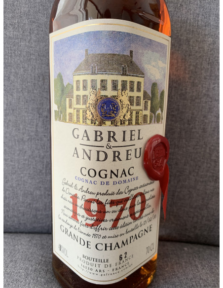 Gabriel & Andreu Cognac De Domaine 1970 011
