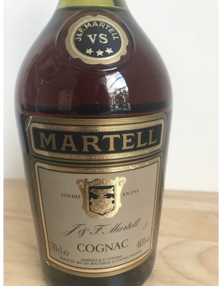 J & F Martell Three Star VS 1980s Cognac 011