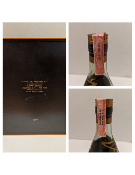 JA.s Hennessy & Co. XO Cognac 80 proof 1960s 015