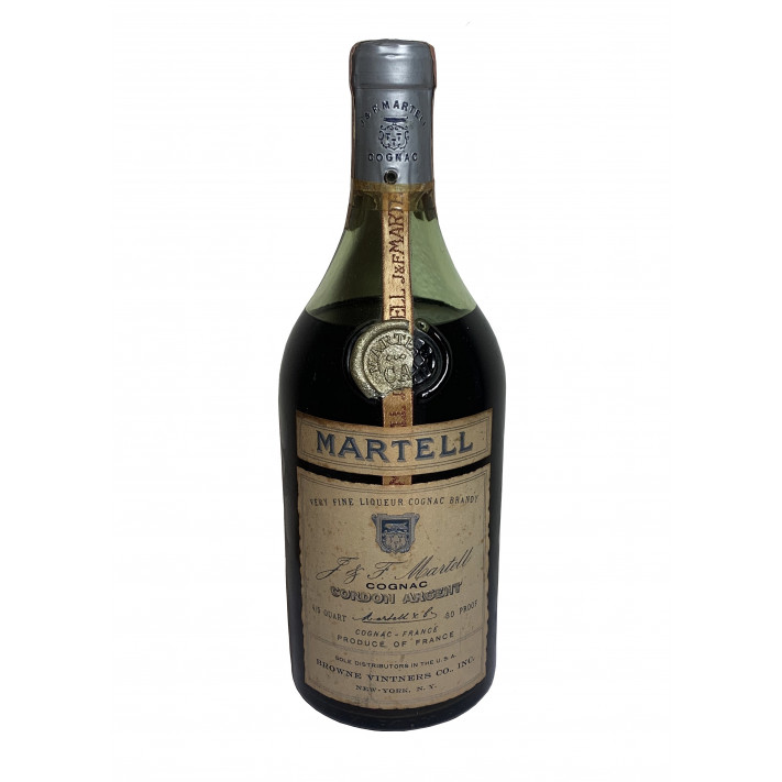 Martell Cordon Argent 1960 very fine Liqueur Cognac Brandy 01
