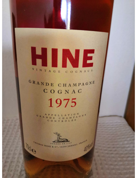 Hine Vintage 1975 Cognac 012