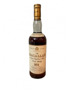 Macallan 18 Year Old Single Malt Scotch Whisky, Sherry Wood 1974