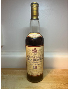 The Macallan Whisky Gran Reserva 18 Years Old (Distilled 1980 - Bottled 1999)