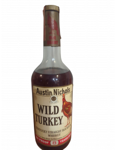 Wild Turkey Austin Nichols Kentucky Straight Bourbon Whiskey 101 Proof 8 Years Old 1980s