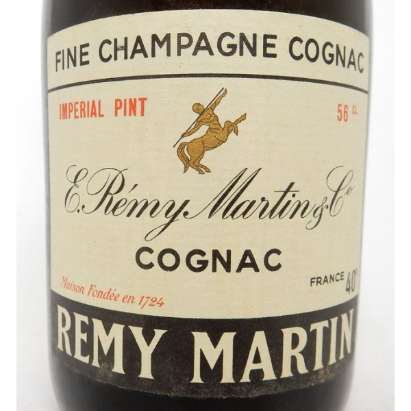Remy Martin Cognac Rémy Martin - VSOP fine champagne - with box - b. 1960- 56cl (imperial pint).5