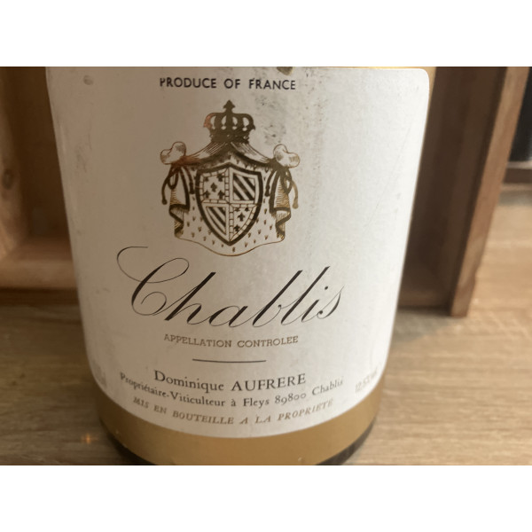 Dominique Aufrere Chablis 1995.5