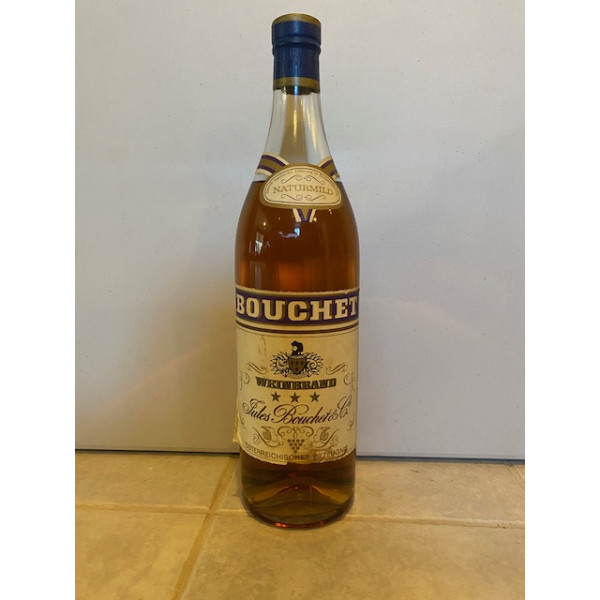 JULES BOUCHET AND COMPANY Jules Bouchet and Co, Weinbrand, 3 stars.1