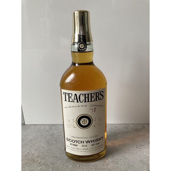 Wm. Teacher & Son Teachers Highland Cream 1970s.1
