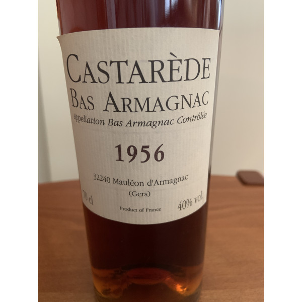 Armagnac  Castarède Bas Armagnac 1956.5