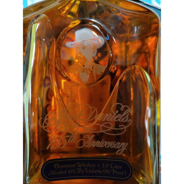 Jack Daniels Jack Daniel's 125th Anniversary Decanter (1 Liter).5