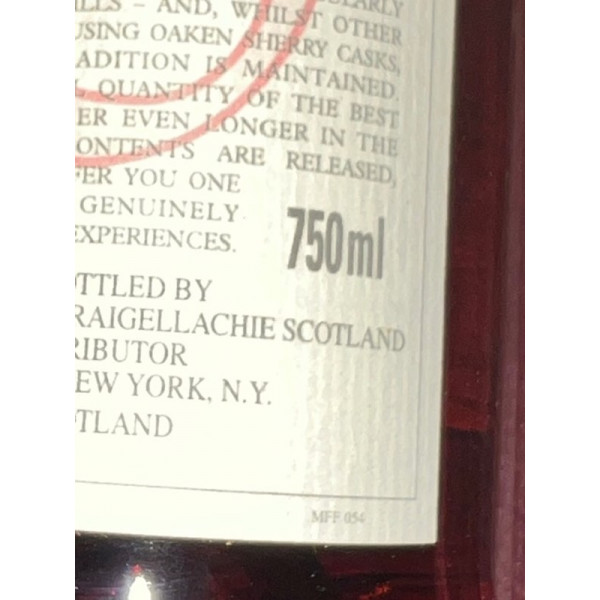 The Macallan Whisky 25 year Anniversary Sherry Cask Scotch Whisky 1990s.4