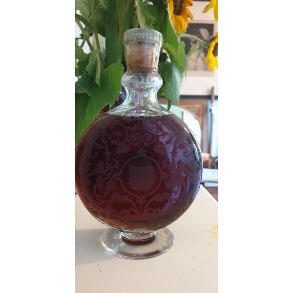 Martell Cognac Extra crystal baccarat decanter 1950/1960s.2