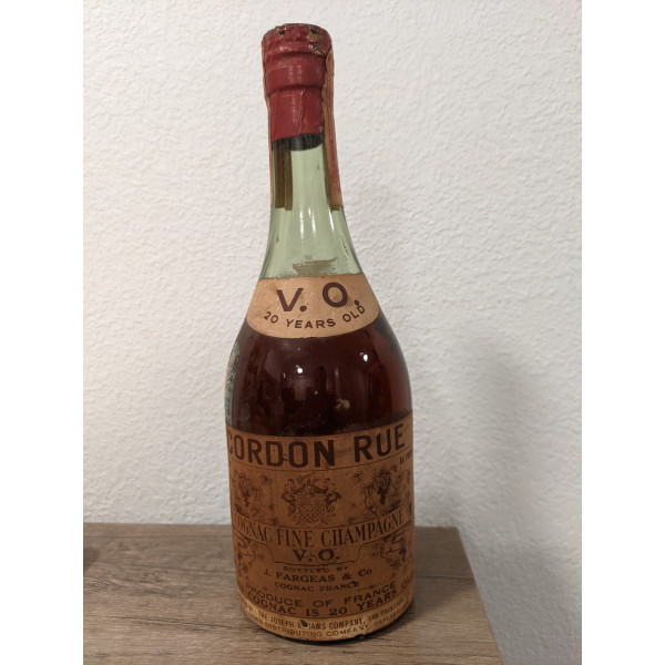 J. Fargeas & Co J.Fargeas and Co, Cordon Rue Cognac, VO.1
